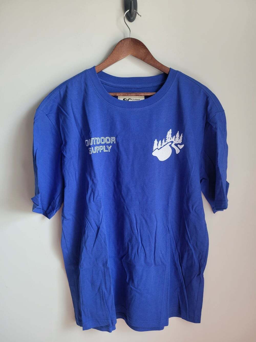 RC Outdoor Supply Pathway Cotton T-Shirt Short Sleeve L NEW Blue White